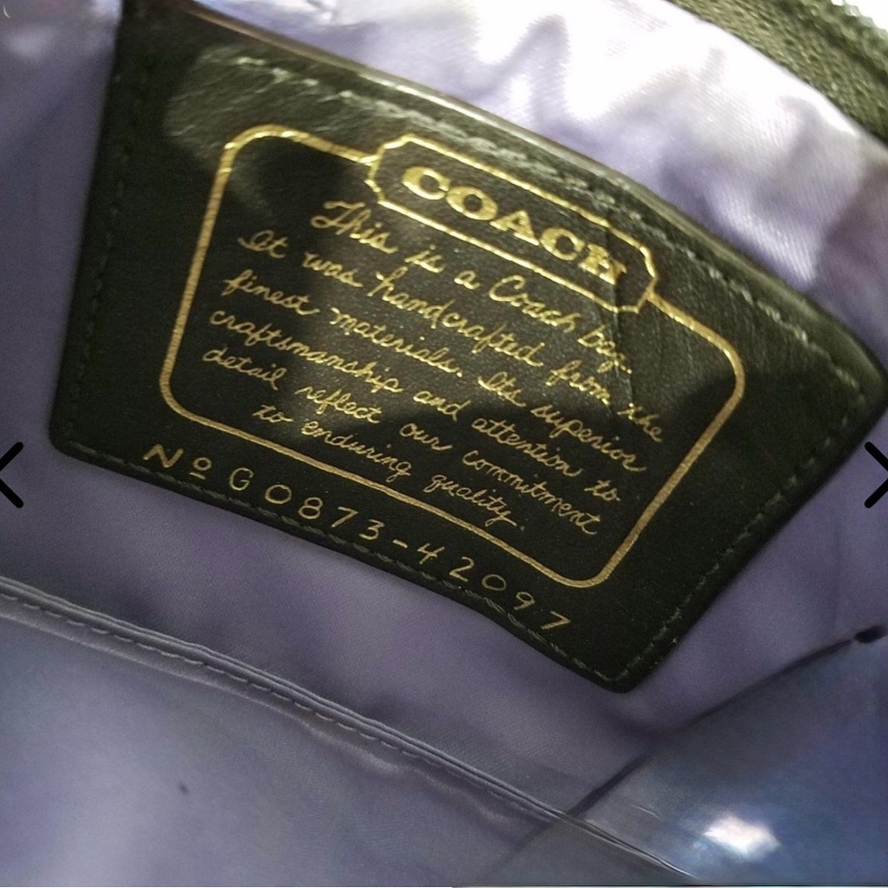 COACH SIGNATURE STUDDED WRISTLET #42097 - Picture 8 of 11